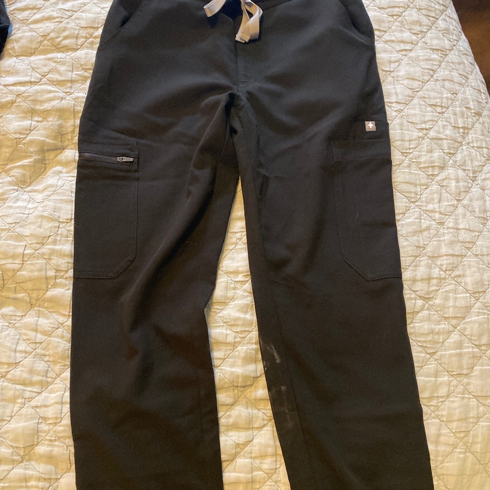 Figs zola skinny black xxs